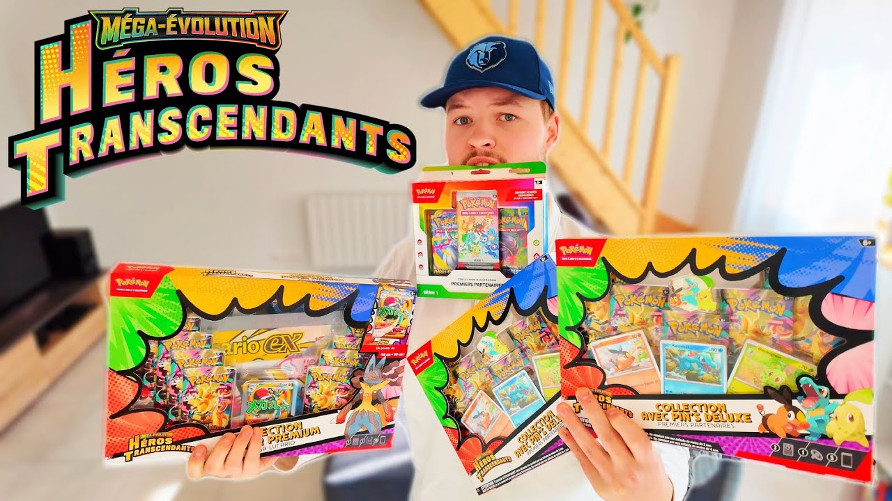 J'OUVRE TOUTES LES NOUVEAUTÉS POKÉMON SORTIES AUJOURD'HUI ! (on se régale)
