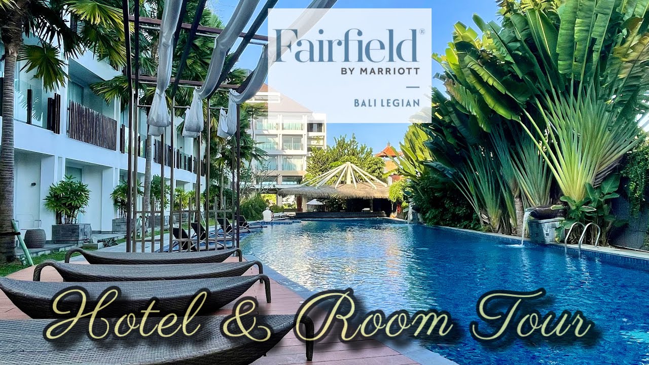 FAIRFIELD INN by Marriott in Legian BALI || Hotel Tour
