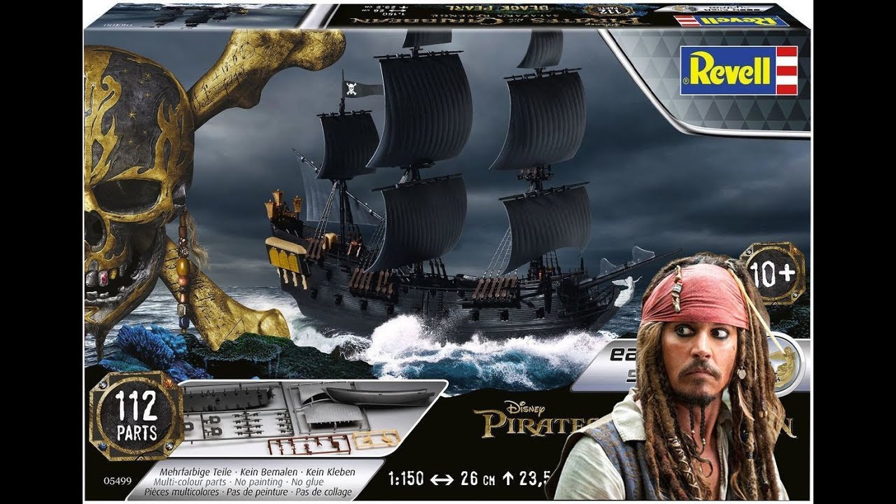 Black Pearl by Revell 1/150 / Full Build
