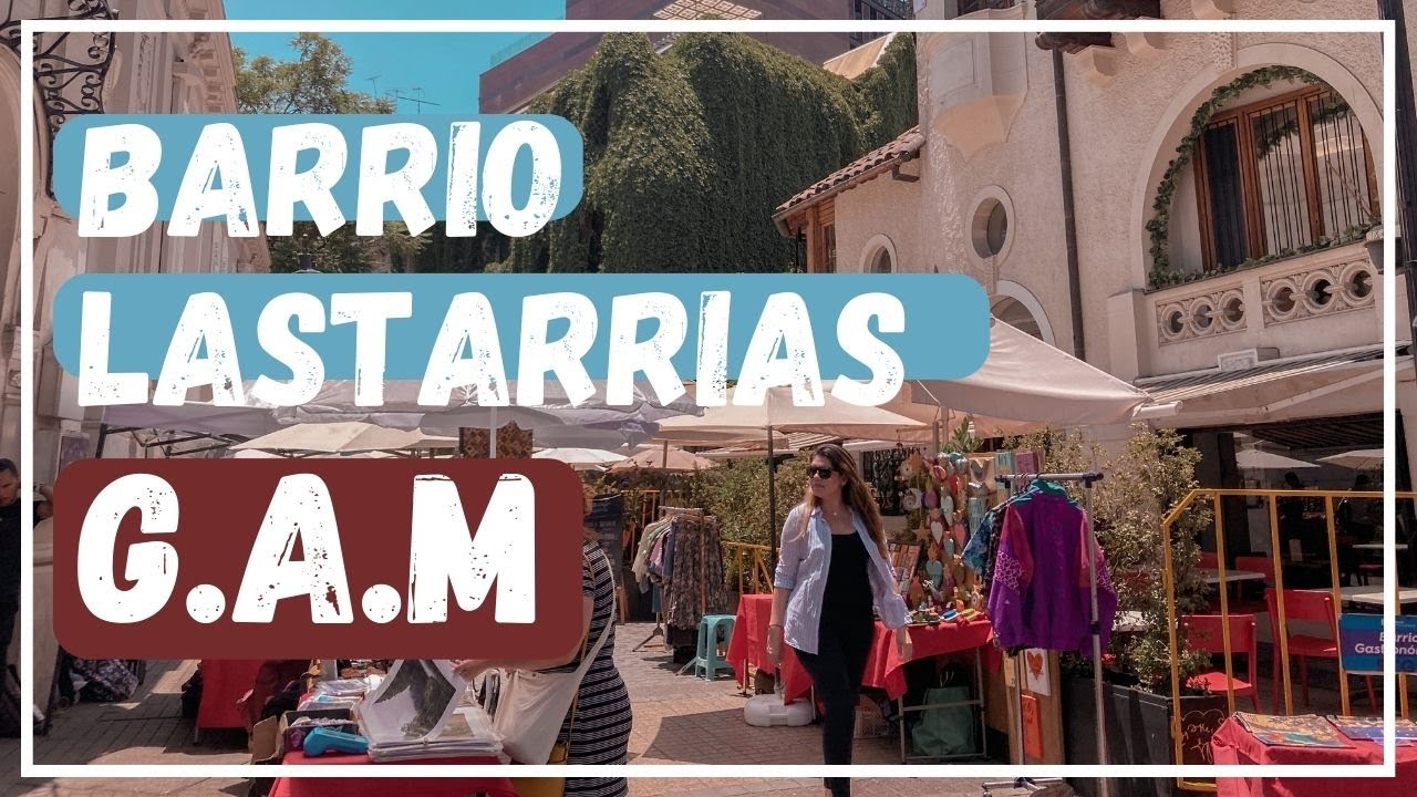 El BARRIO m&aacute;s BOHEMIO de SANTIAGO de CHILE😍