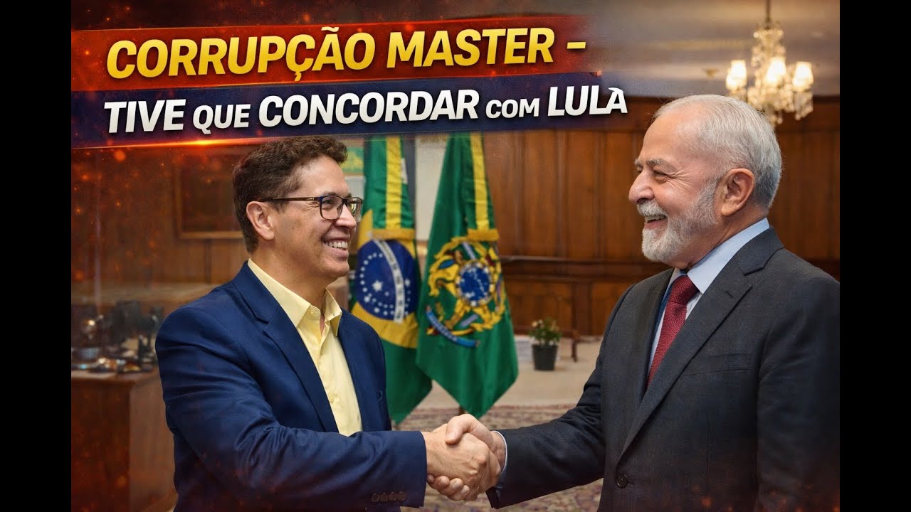 TIVE QUE CONCORDAR COM LULA - Ponto de Vista | Luiz Alberto
