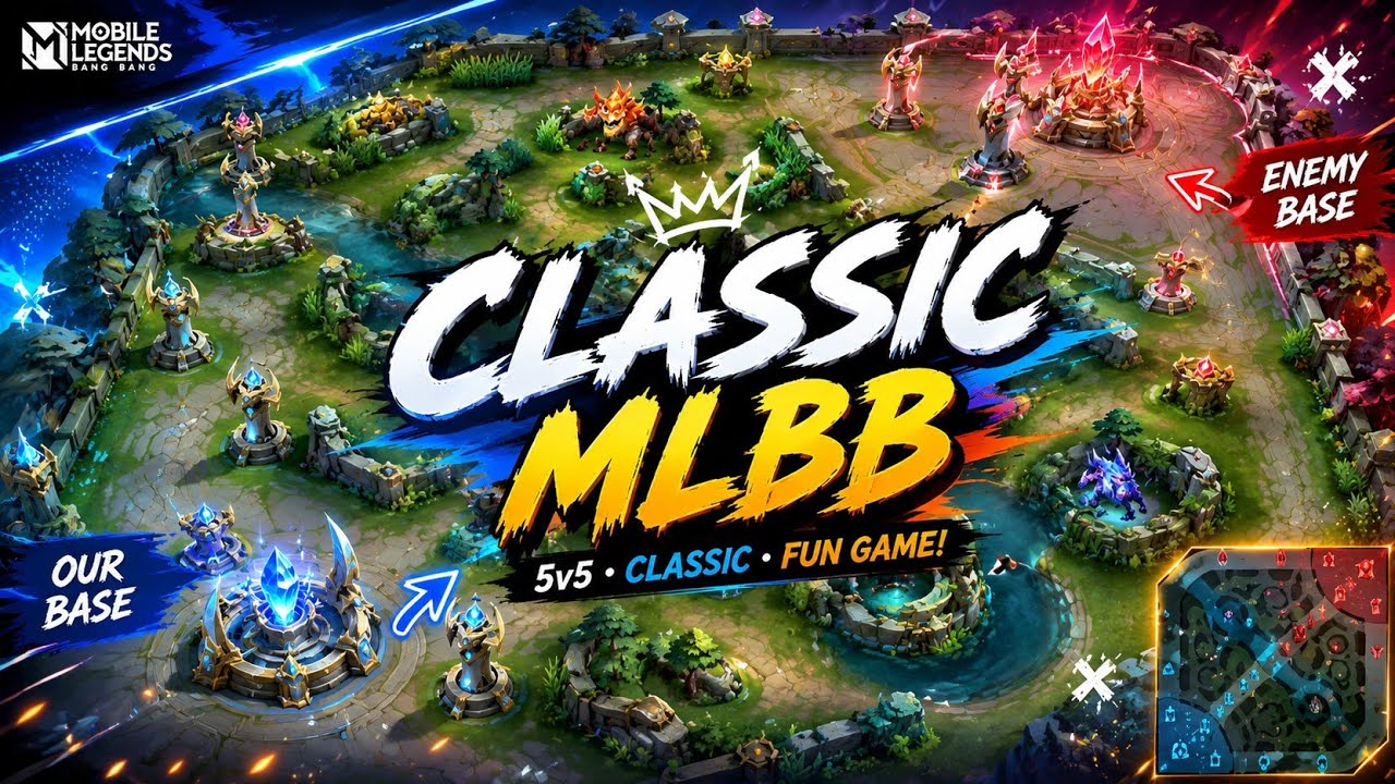 Moba 5v5 classic part4 #mobilelegends #mlbb