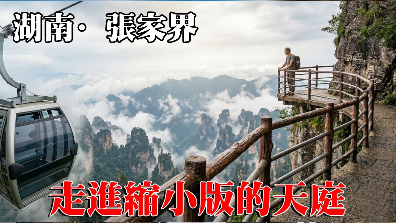 不到黃石寨，枉來張家界！走進縮小版的天庭，看盡全世界最精華的奇峰怪石【大海去旅行】
