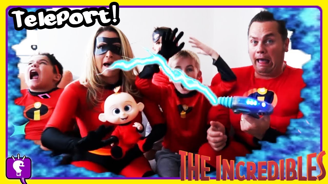 INCREDIBLES TELEPORT POWER! Mystery Adventure Part 6 by HobbyKidsTV