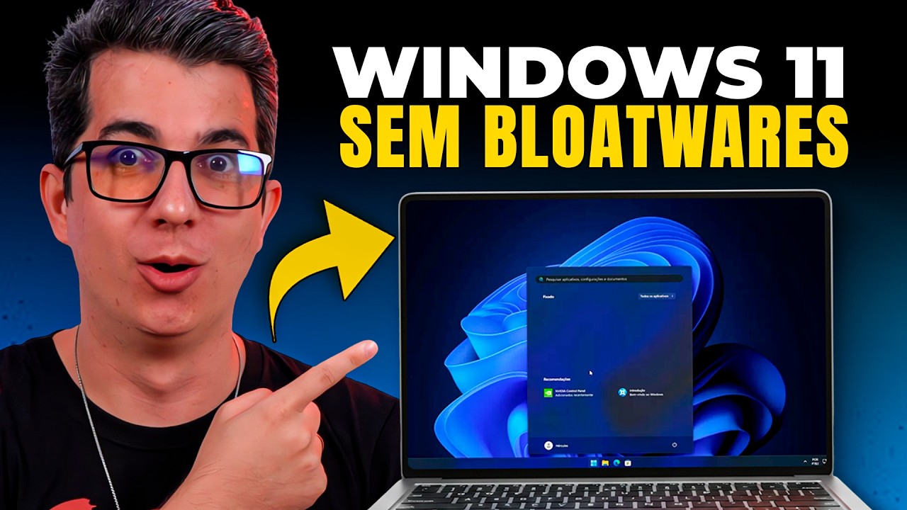Como REMOVER Todos os BLOATWARES do Windows 11 (FÁCIL e GRÁTIS!)