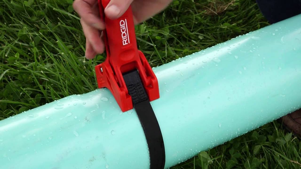 How To Use The RIDGID® Straplock Pipe Handle