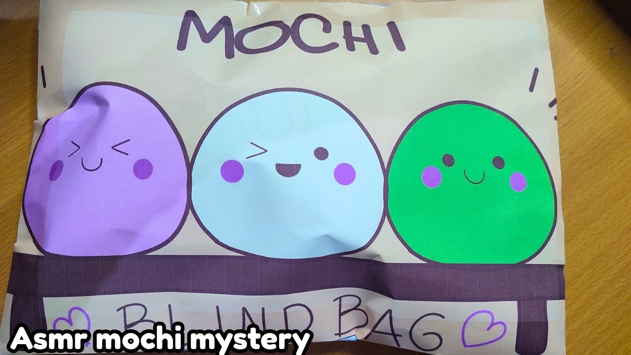 Unboxing Mochi Blind Bag ASMR 🎧 | Lembut & Surprise Inside