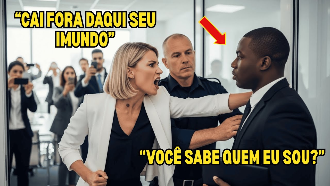 Gerente Barrou o Homem Negro na Reunião — Sem Imaginar Que Ele Controlava o Negócio de R$500 Milhões