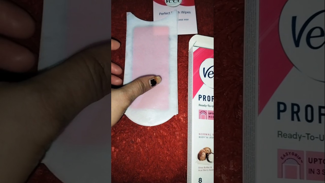 Veet Wax Strips Review #jugnu #wax #srashticharming