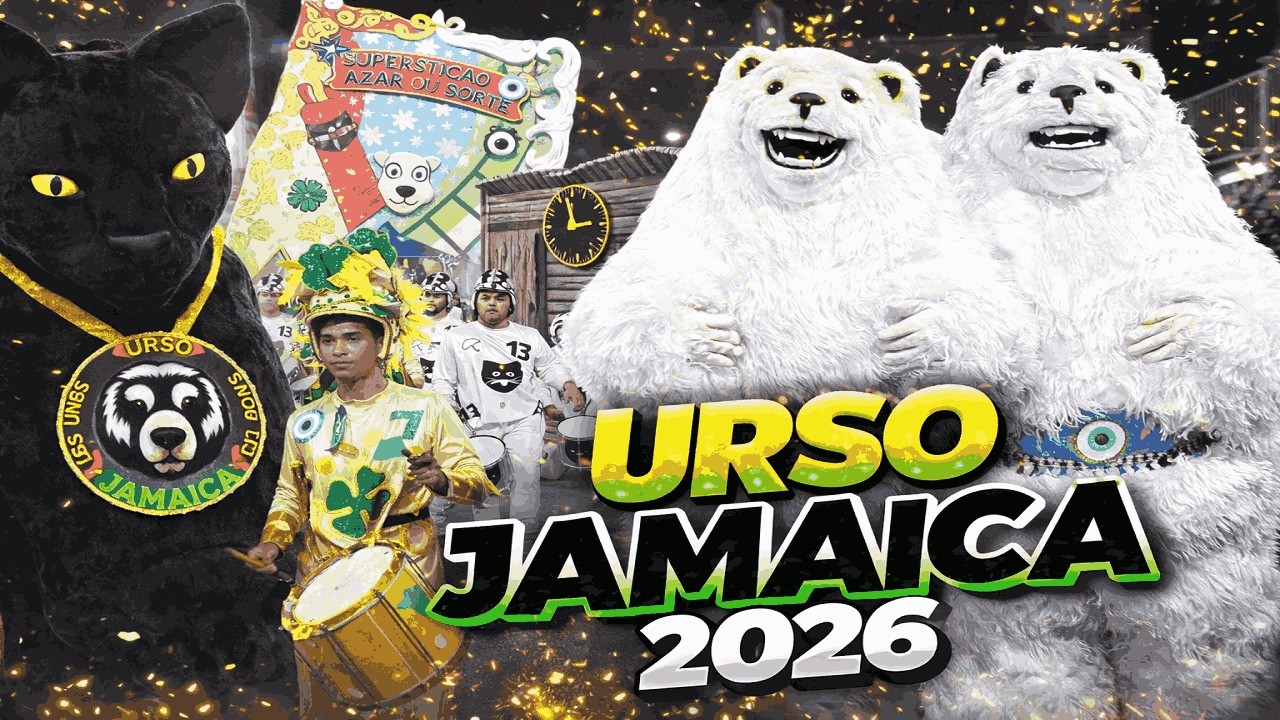 Urso Jamaica 2026 | Desfile Oficial | Carnaval Tradição de João Pessoa