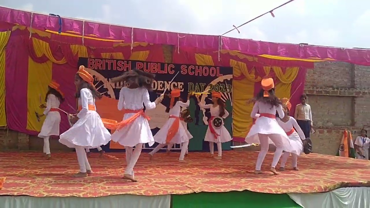 Yoddha Ban Gai maii song on 15th August at British Public school