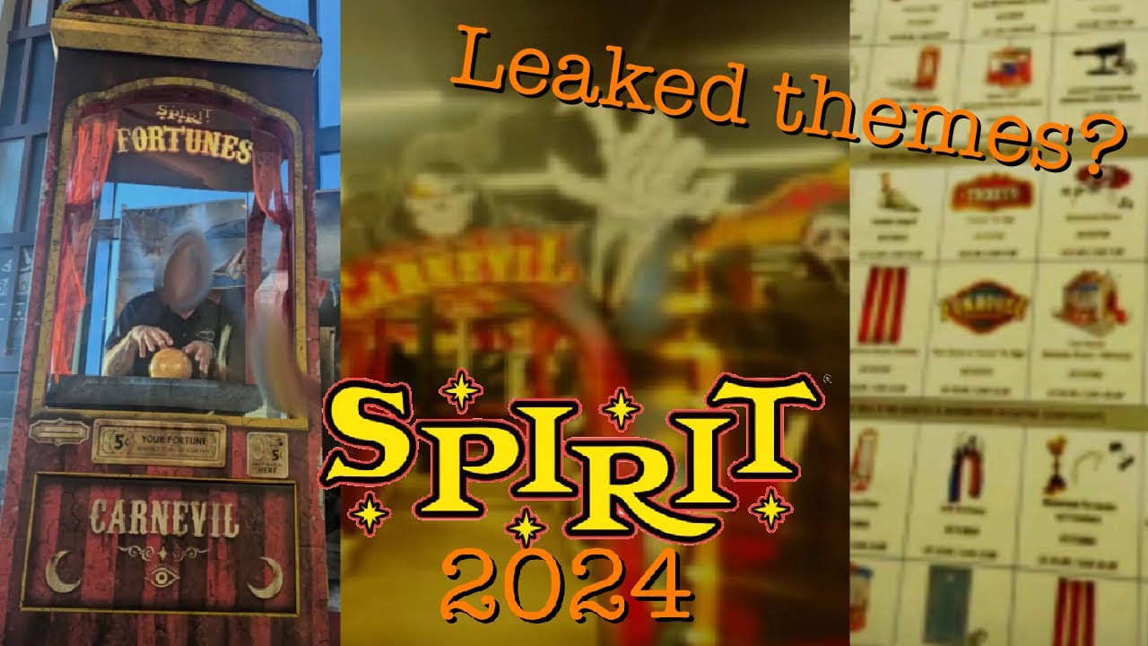Spirit Halloween 2024 CARNEVIL Theme Leaks?!?!