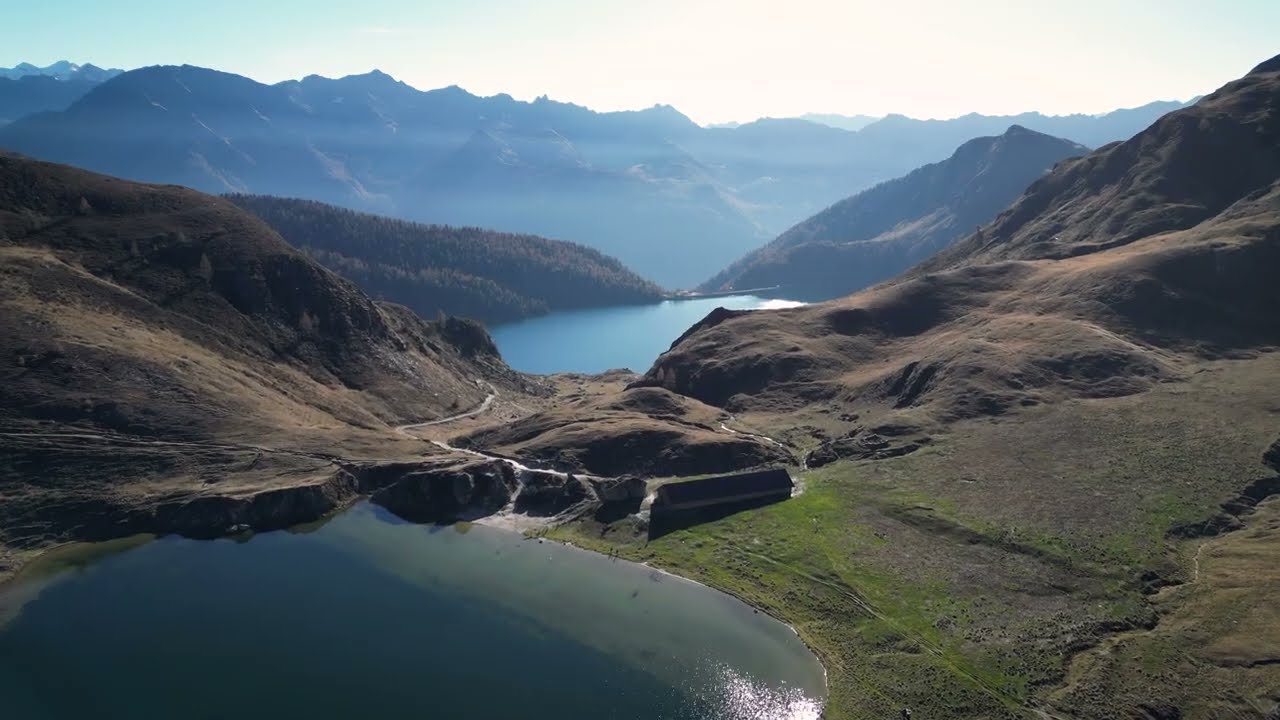 Lake Ritom Ticino Drone 4K - Switzerland
