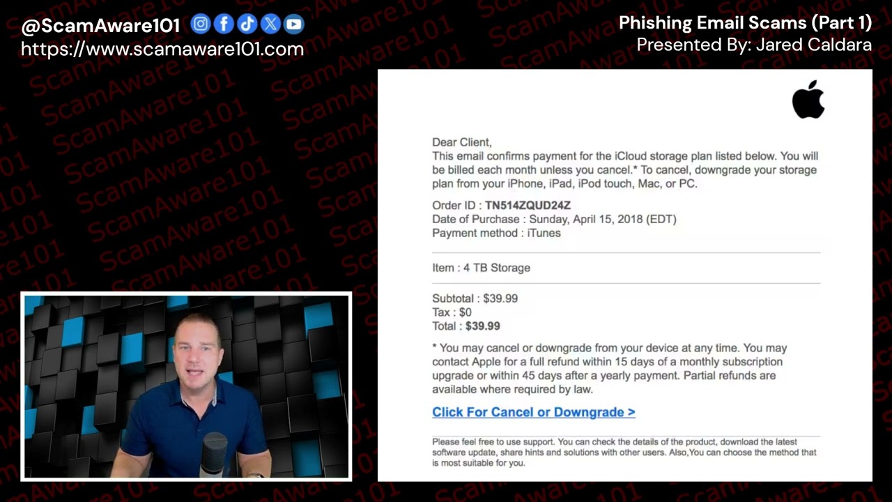 Phishing Email Scams (Part 1) | Fake Emails Internet Scamming