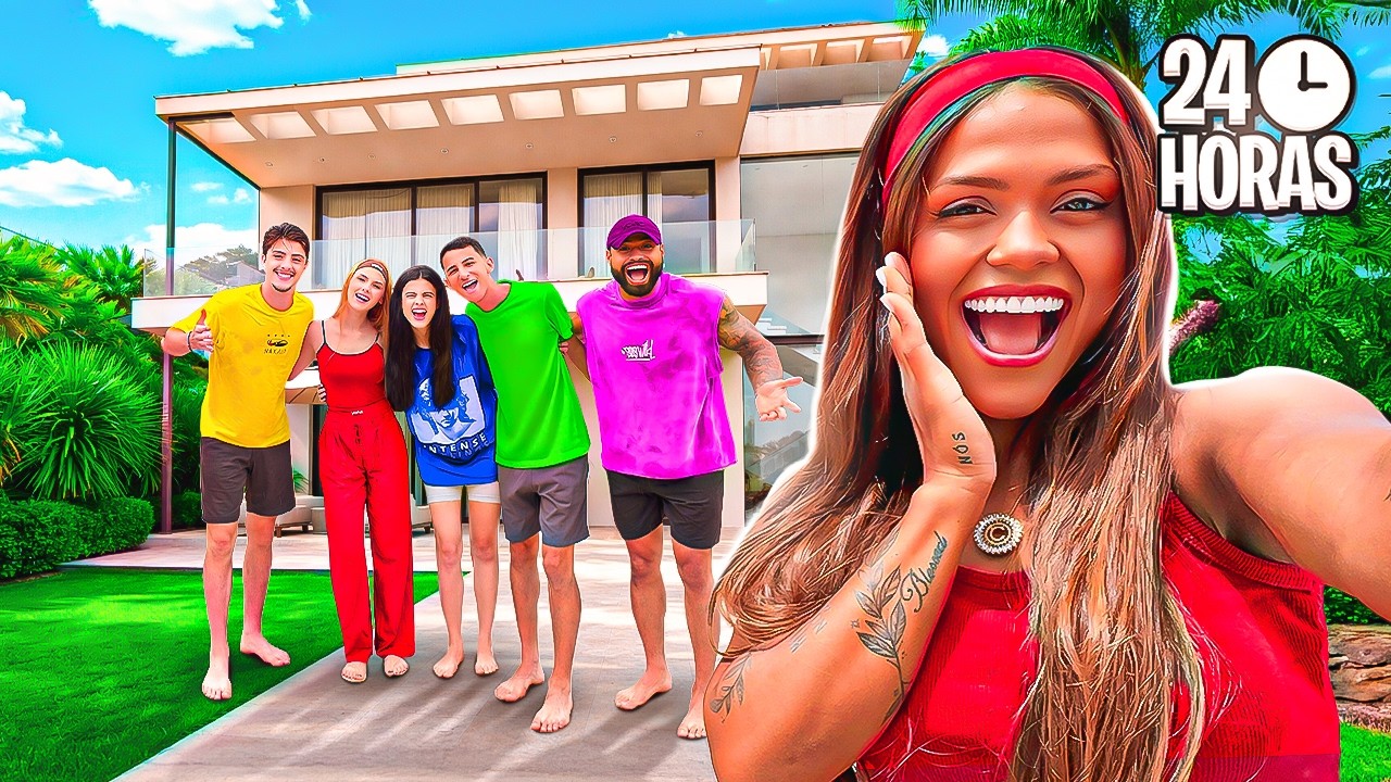 24 HORAS PRESOS NA PARTE DE FORA DA MANSÃO LOURES!!!