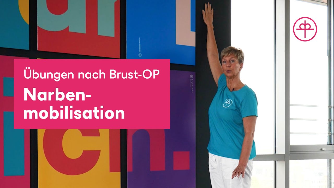 Übungen nach der Brust-OP: Narbenmobilisation (10)