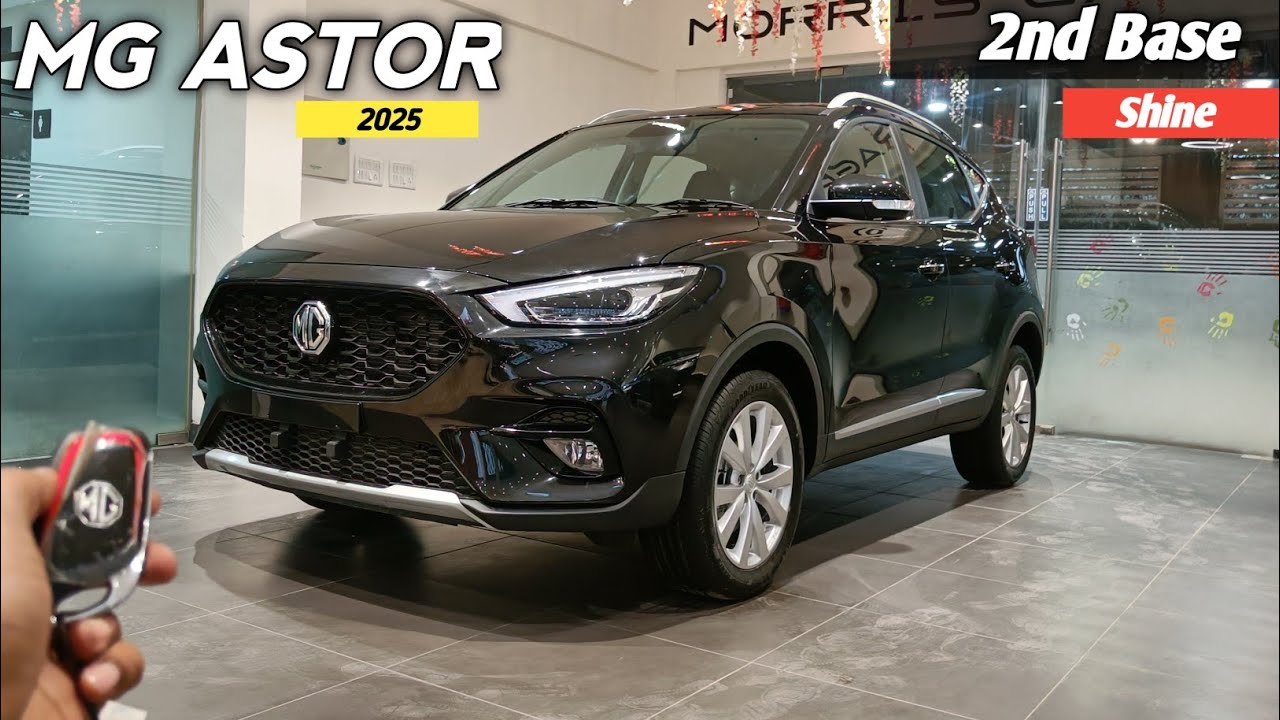 MG Astor Shine Second Base Model 2025 ❣️| मात्र ₹ 10 लाख से शुरु MG कि Features Loaded SUV 😍|