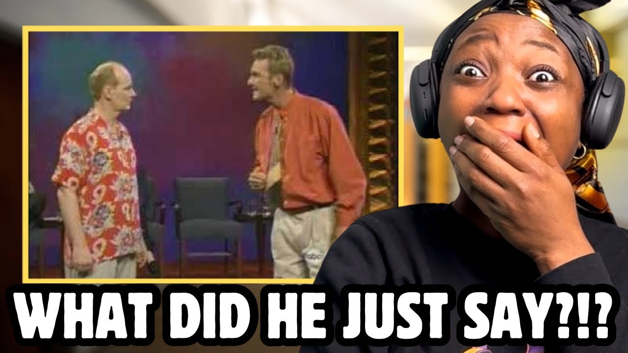 FIRST TIME WATCHING | WHOS LINE IS IT ANYWAY | Things you can say to..—