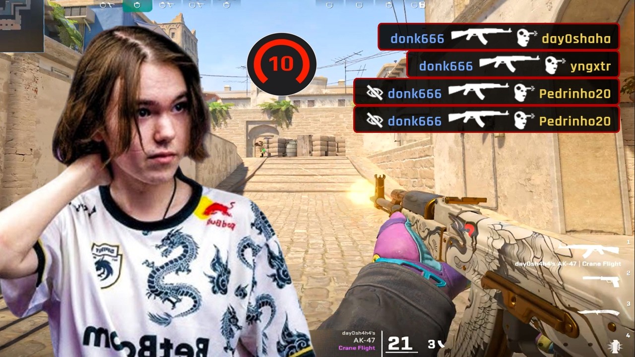 donk Facing Hard Opponents At High Elo FACEIT | 5000