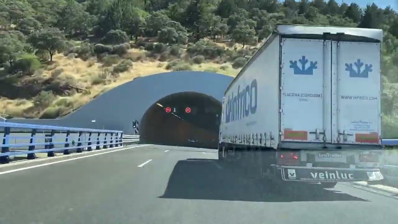 ** SPAIN ** Toledo to Córdoba, Autovia del Sur (A-4) southbound