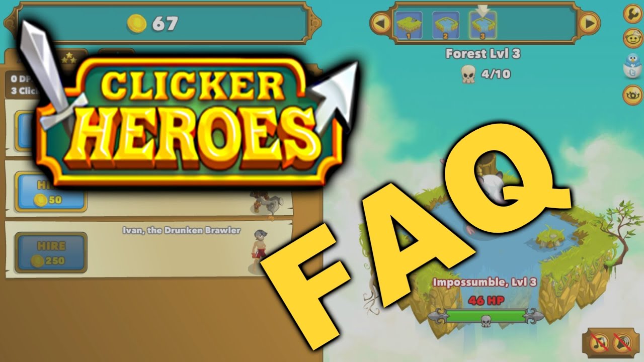 CLICKER HEROES FAQ - Die wichtigsten Infos für Neueinsteiger und Spieler im Anfangsstadium