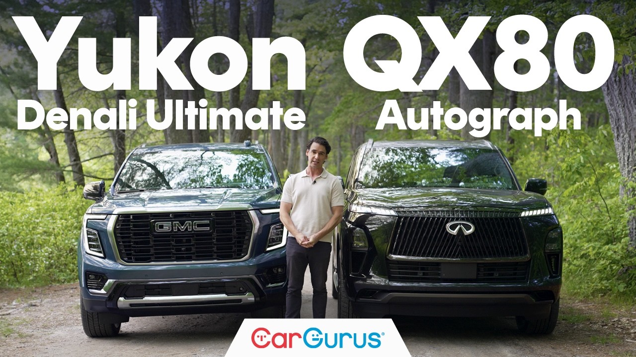Six-Figure SUVs Compared | 2025 GMC Yukon Denali Ultimate vs 2025 Infiniti QX80 Autograph