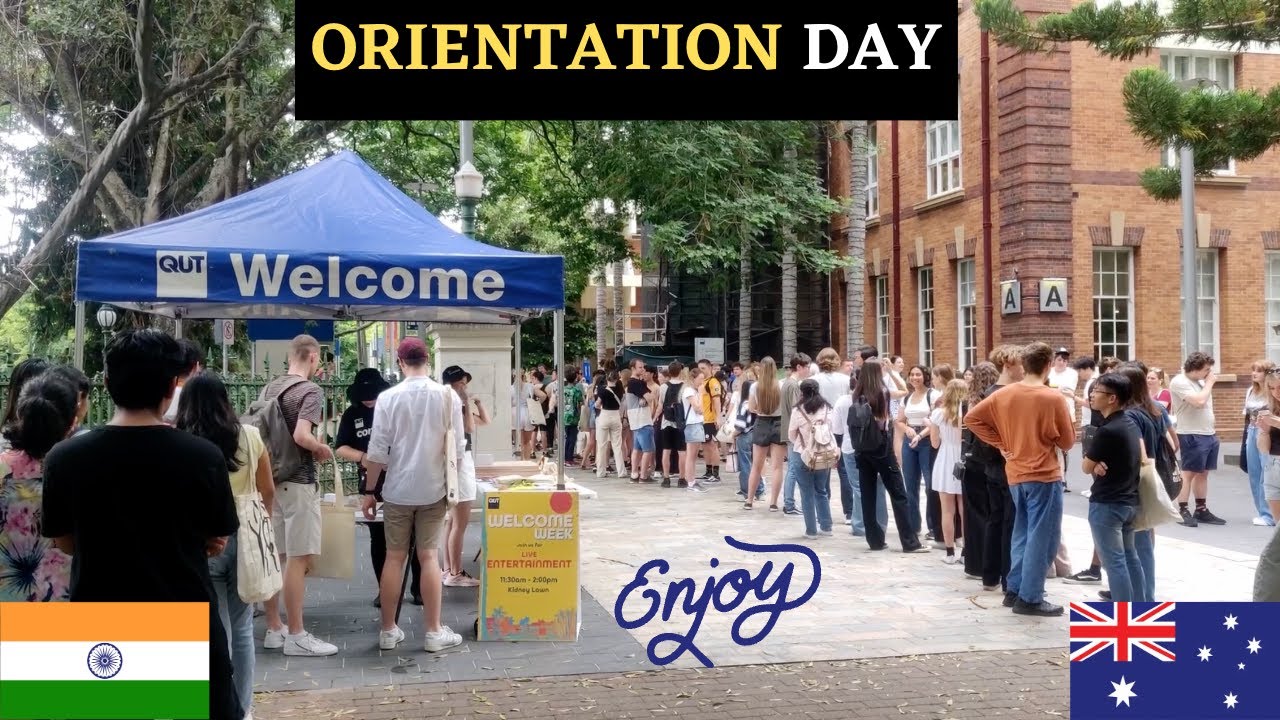 QUT(Queensland University of Technology) ORIENTATION DAY | INTERNATIONAL STUDENT🇦🇺🔥