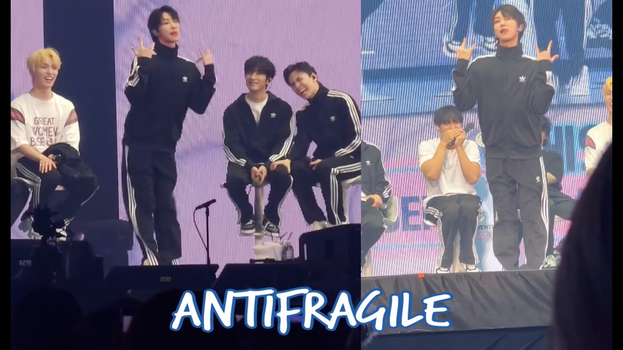 [세븐틴 디에잇] 230310 캐랜 안어울리는 노래 ANTIFRAGILE (with DK)  | SEVENTEEN in CARATLAND
