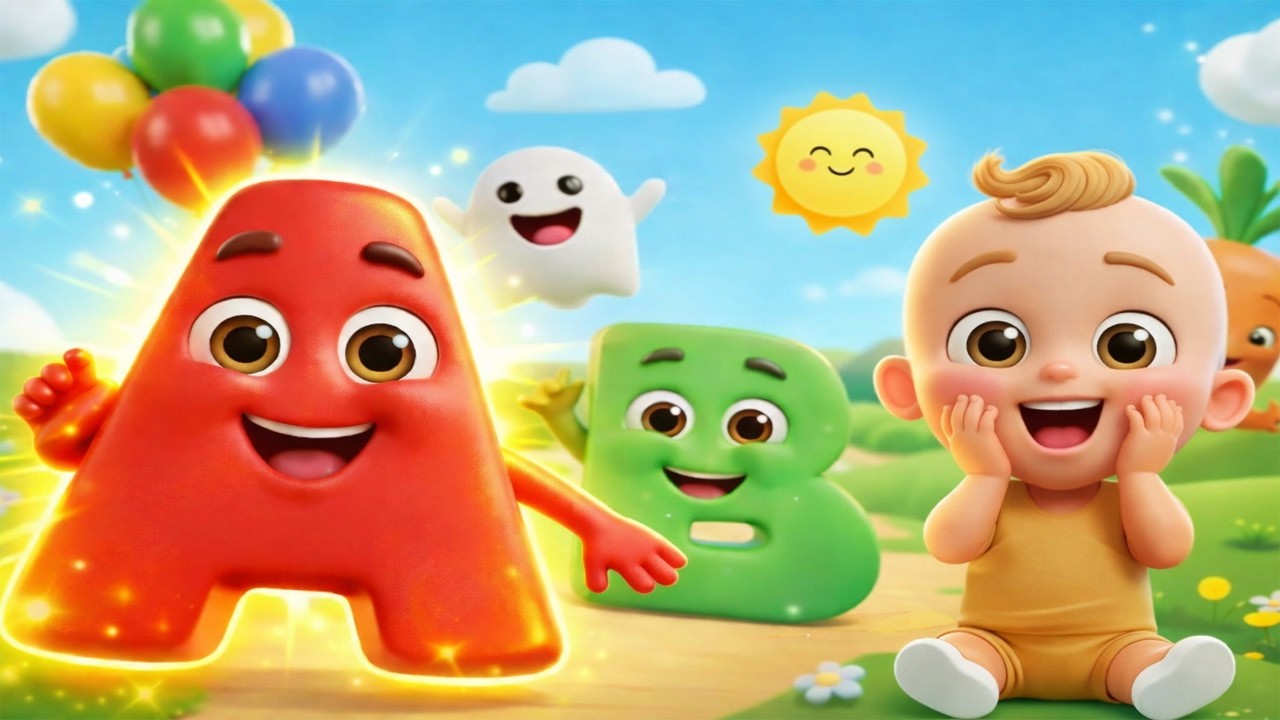 La CANCIÓN del ABECEDARIO de la A a la Z ✨ Canción Infantil Educativa para Niños 🎵