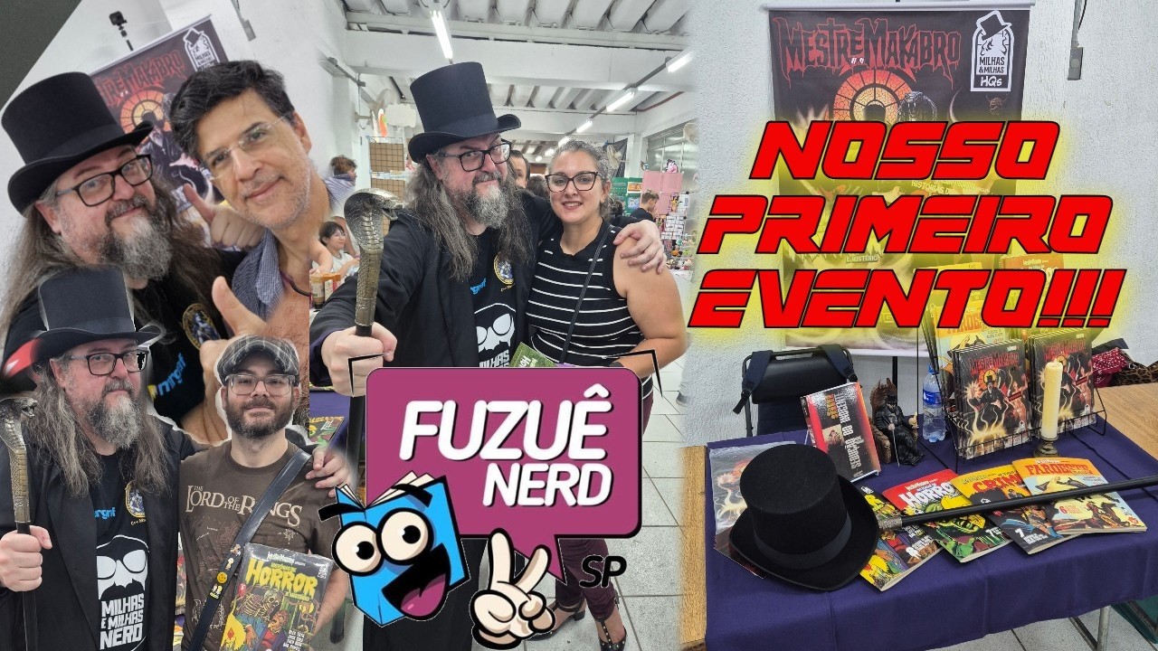 Fuzuê Nerd 2026 | Nosso Primeiro Evento como Editora!