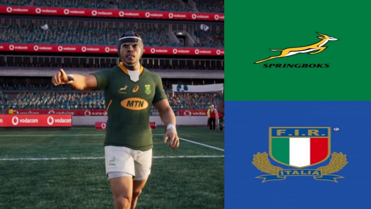 SOUTH AFRICA vs FRANCE | Summer International Rugby 2025 | Rugby Challenge 4 Gameplay