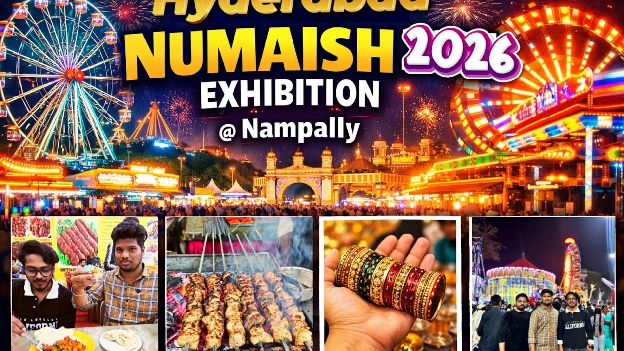 Hyderabad Numaish Exhibition 2026||#explore #numaish #exhibition #hyderabad @Rizwanofficial. #vlog 