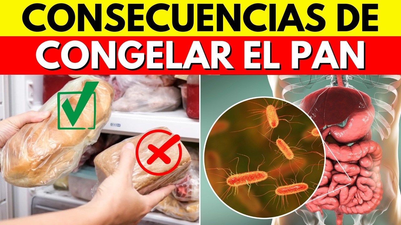 Esto pasa en tu cuerpo si comes pan congelado cada d&iacute;a (&iexcl;no es lo que crees!)