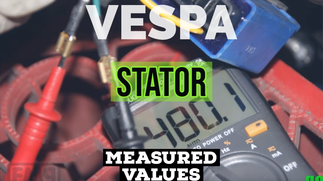 9x vespa STATORs measured VALUES good & DEAD ones / FMPguides - Solid PASSion /