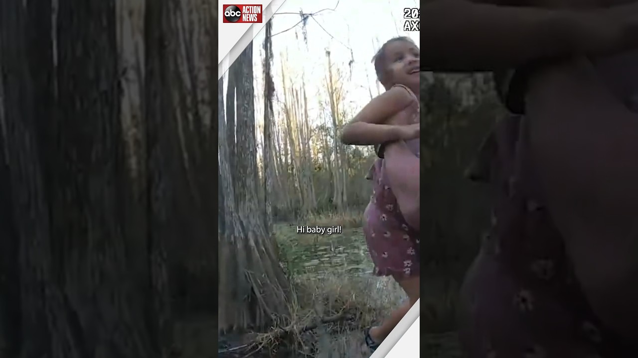 Deputies rescue girl with autism from woods #abcactionnews #florida #deputies #autism