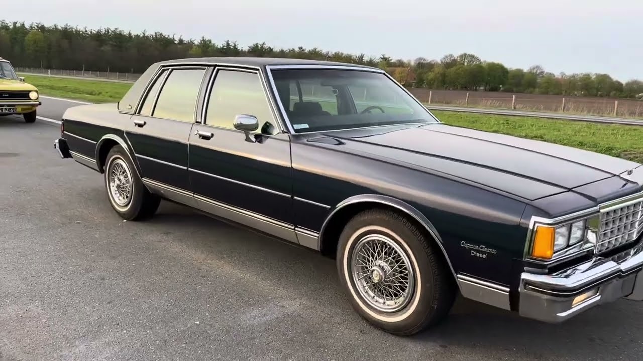 Testdrive in 1980 Chevrolet Caprice V8 Diesel