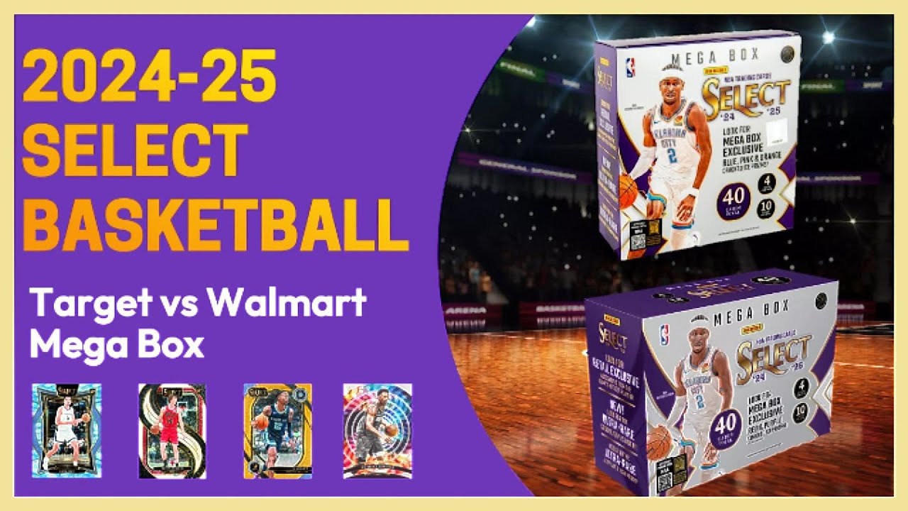 🔥👽WEMBY ALERT!! AND MORE!!👽🔥 2024-25 SELECT BASKETBALL MEGA BOX - #TARGET vs #WALMART #SUBSCRIBER 🔥
