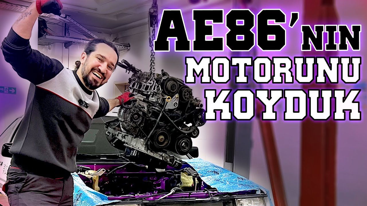 Project AE86 29. Bölüm | Motor Swaplamak Nedir? Nasıl Yapılır?