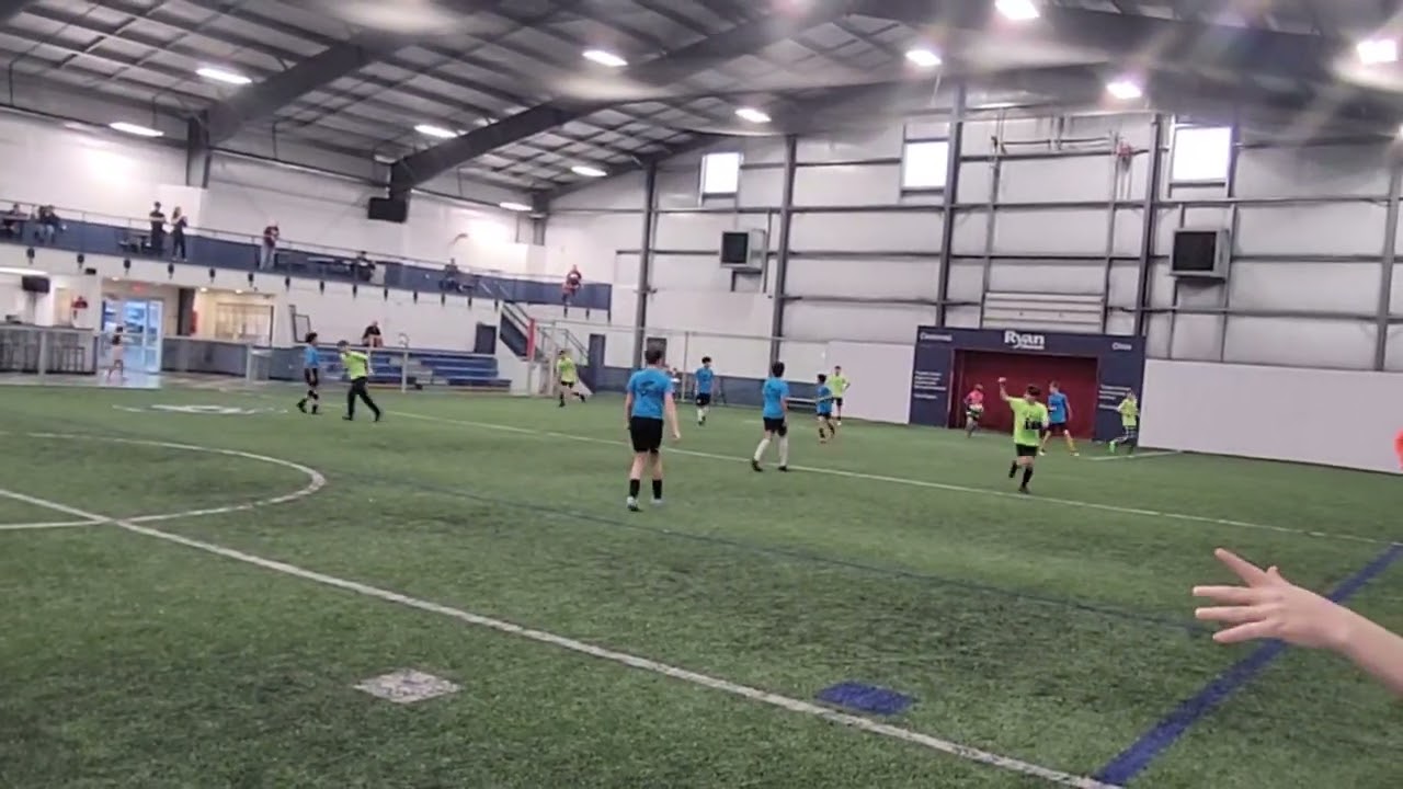 Liam Indoor Soccer Half #1 3/9/26