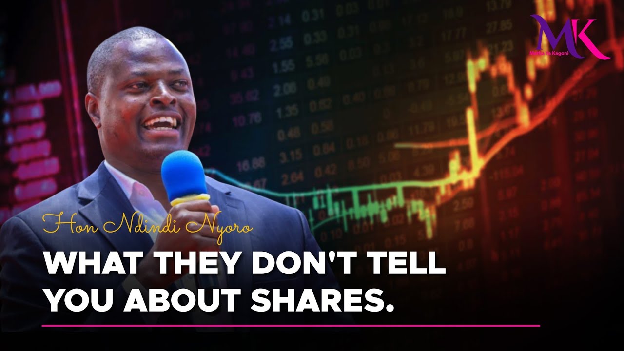 I once saw a Mzee who bought a few shares. Afterward, they had accumulated to millions- Ndindi Nyoro