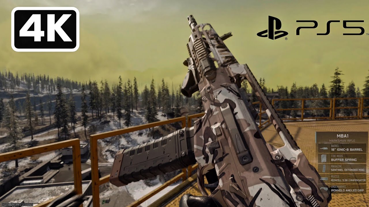 Call of Duty Warzone Squad Win BO7 M8A1 Gameplay PS5 (No Commentary)
