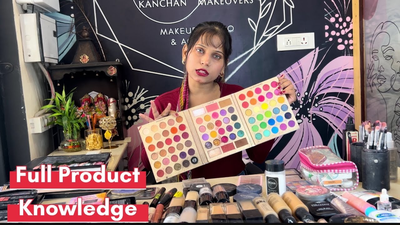 NiFull Product knowledge for Beginner makeup Artists |