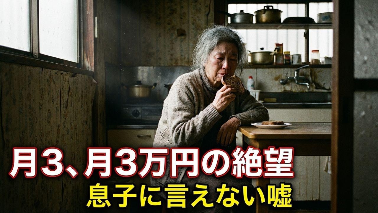 月3万円の地獄…74歳独居老人の隠された真実と涙の決断