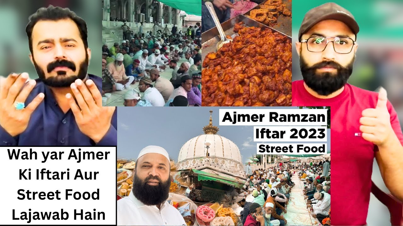 Ajmer Dargha Main Ramzan Ki Bahar | Ajmer Dargah Iftar Street Food | Street Food| Pakistani Reaction