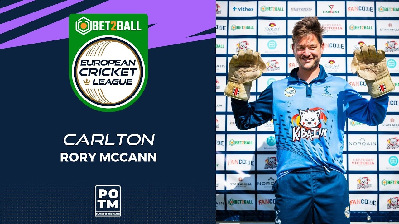 POTM: R.McCann - ZTB vs CAR | Highlights | Bet2Ball European Cricket League Day 3, Group C | ECL22