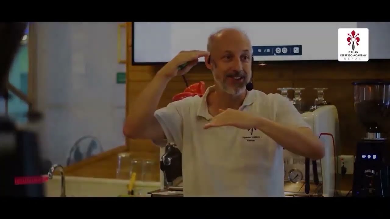 Gabriele Cortopassi, Espresso Academy, Florence Italy in NEPAL