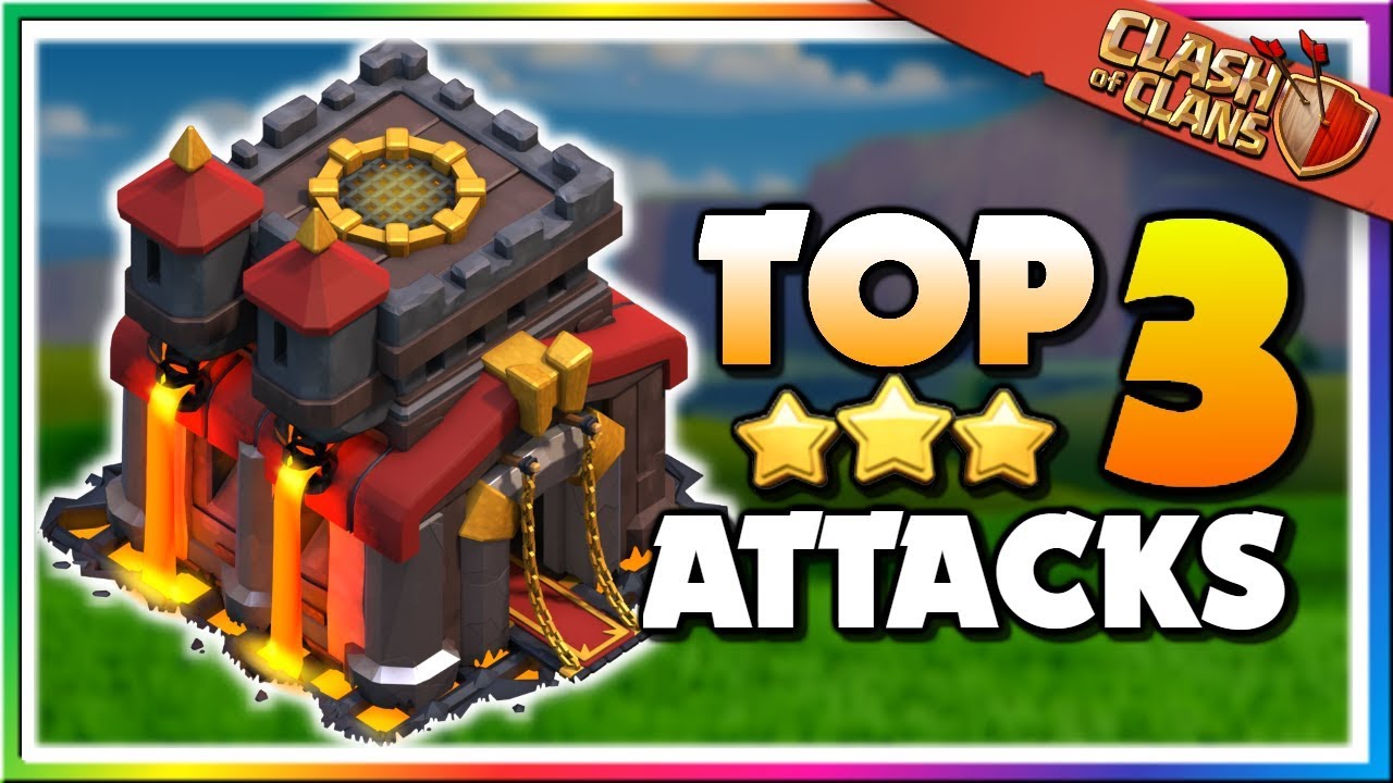 TOP 3 BEST TH10 Attack Strategies for 3 STARS | Clash of Clans