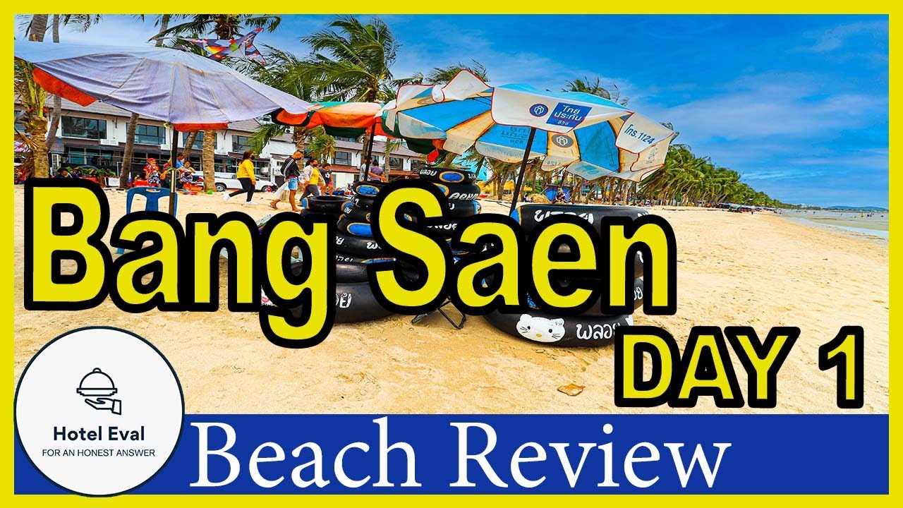 Bang Saen BEACH trip - Day 1 with Vietnamese Restaurant and more