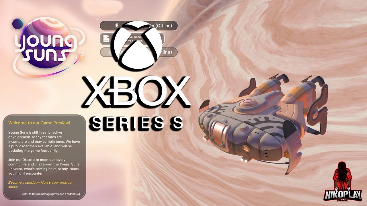 Young Suns (GAME PREVIEW) ON XBOX SERIES S CONSOLE IN 2025