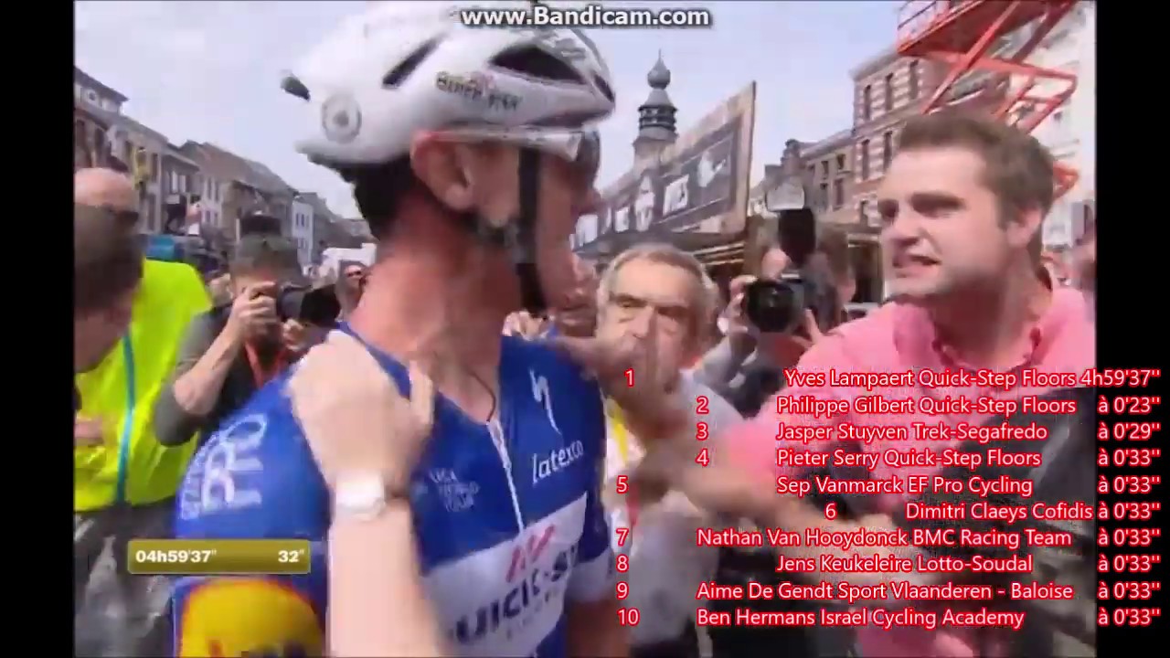 Yves Lampaert champion de Belgique 2018